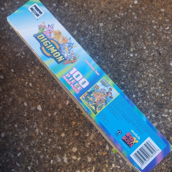 Digimon Digital Monsters 100 Piece Jigsaw Puzzle RoseArt Cartoon 2000 Toei - Picture 4 of 5